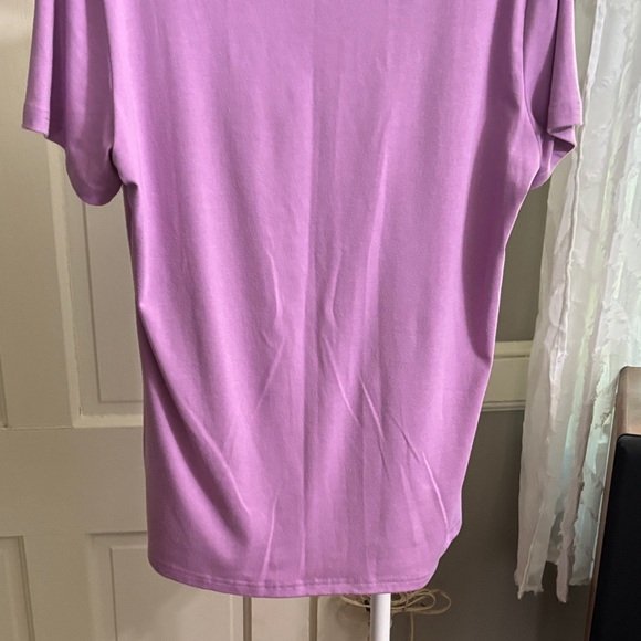 Vibrant Lilac Short Sleeve Tee - Picture 5 of 6
